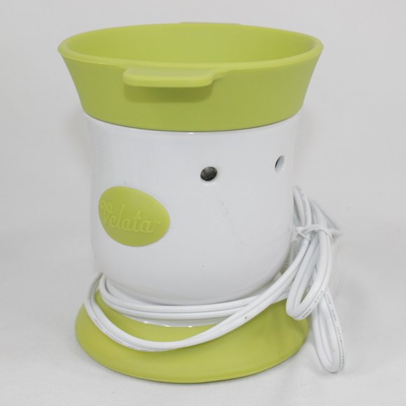 Scentsy Key Lime Pedestal Fun Fondue Warmer 2012 Complete in Box - Picture 3 of 10